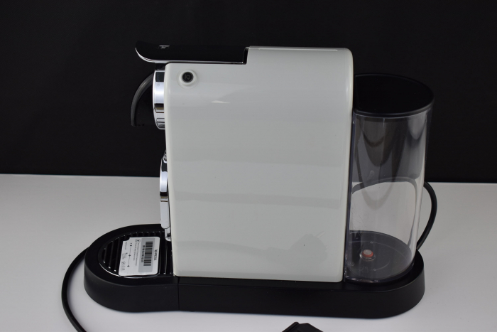 Nespresso De'Longhi EN167.W Citiz - Mașină de cafea cu capsule, pompă de înaltă presiune și reglaj ideal al temperaturii fără spumator de lapte,1260W, 37,4 x 11,9 x 25,5 cm, alb. -BUN [7]