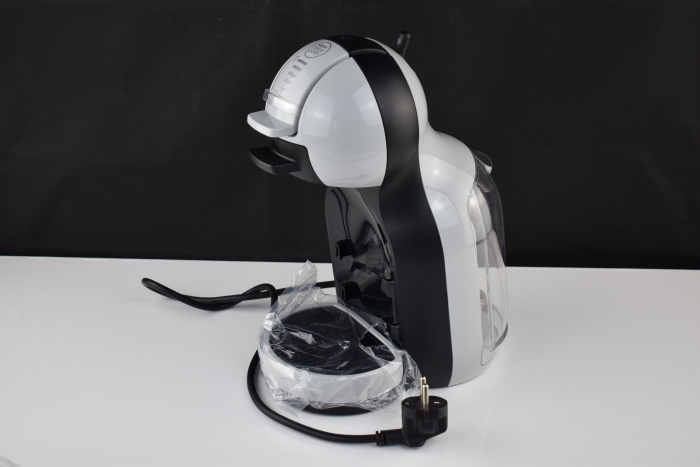 Nespresso, mașină de cafea cu capsule Krups KP123B Nescafé Dolce Gusto Mini Me, 1500 de wați, gri artic / negru [7]