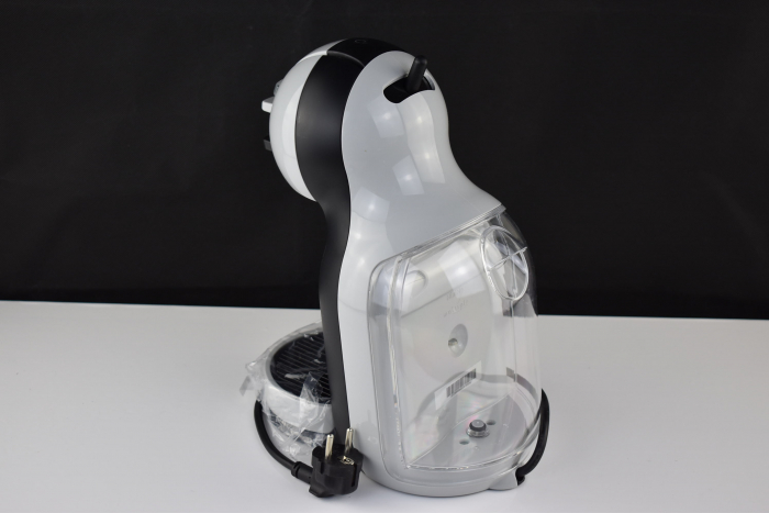 Nespresso, mașină de cafea cu capsule Krups KP123B Nescafé Dolce Gusto Mini Me, 1500 de wați, gri artic / negru [9]