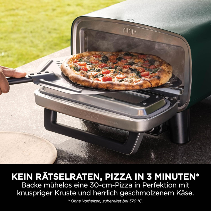 Ninja Artisan Cuptor Pizza de Exterior și Friteuză cu Aer Cald, 4 Funcții [6]