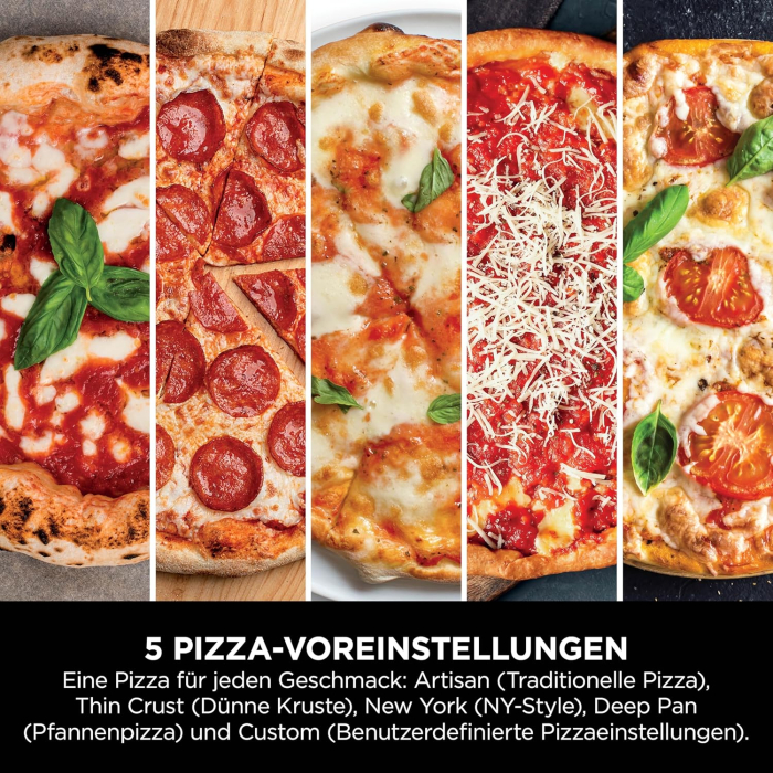 Ninja Artisan Cuptor Pizza de Exterior și Friteuză cu Aer Cald, 4 Funcții [5]