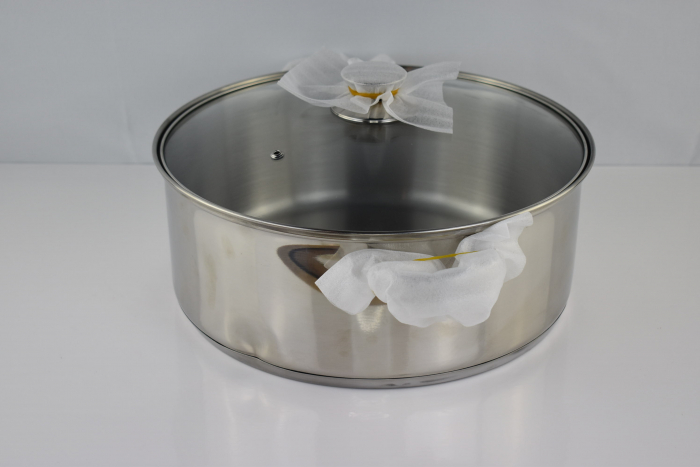 Oală de gătit VIER CI30, diametru 30 cm, oțel inoxidabil 18/10, cu inducție - DAUNĂ DE TRANSPORT [5]