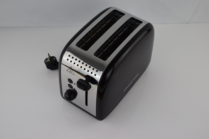 Păjitor de pâine Russell Hobbs Colours Plus 26550-56 [pentru 2 felii], din oțel inoxidabil negru - FOARTE BUN [11]