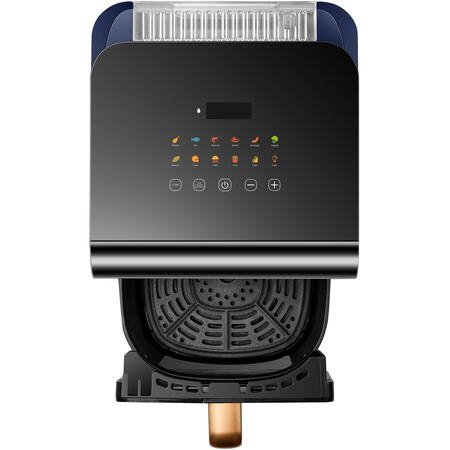 Panasonic NF-CC600AXE friteuză cu aer cald cu fereastră de vizualizare, 6L, 80–200°C, temporizator digital și afișaj LCD, adăugare delicată de abur, 11 programe predefinite [2]