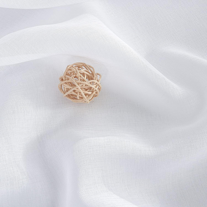 Perdea Pony Dance, Alb Transparent, 245x300 cm, o bucată, cu rejansă [5]