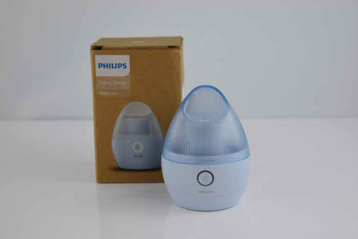 Philips Lint Razor, Aparat de îndepărtat scame, Reîncărcabil prin USB, Sigur pentru toate tipurile de haine, Include încărcător USB, Îndepărtare eficientă a tuturor scamelor, Eliminare ușoară, Albastr [6]