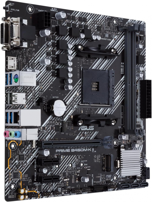 Placa de baza ASUS PRIME B450M-K II, Socket AM4 6Gbit/s, USB 3.1 Gen 2 Typ-A - CA NOU [6]