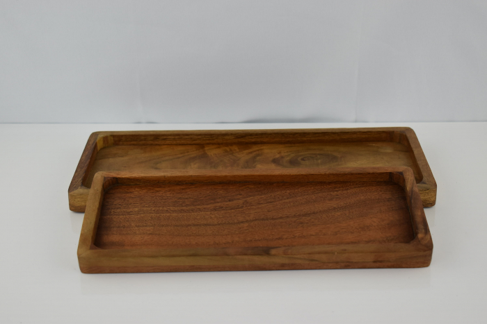 Plăci din Lemn de Acacia pentru Servire, Set de 2 - CA NOU [5]