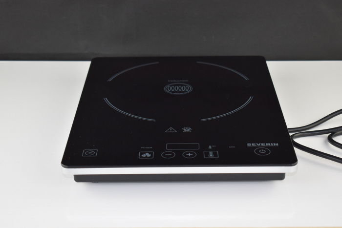 Plită electrică cu inducție SEVERIN KP 1071, reglare continuă a temperaturii, putere 2.000W, sticlă ceramiă -CA NOU [4]