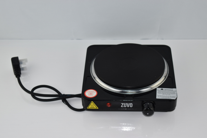 Plita electrica cu un singur ochi de 1500W - Plita cu inel negru - Portabila si cu termostat reglabil - Placa de încalzire din fonta - [8]