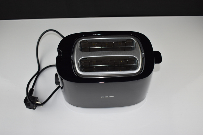 Prăjitor de pâine PHILIPS 2 fante 8 setări, funcție de dezghețare - CA NOU [7]