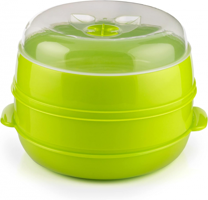 Recipient Dublu pentru Microunde InnovaGoods -BUN [2]