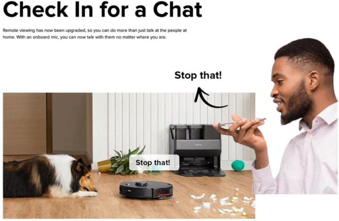 Roborock S7 MaxV – Robot aspirator și mop, putere de aspirare 5100 Pa, evitare obstacole cu AI 3D, sistem de spălare cu vibrații sonore, detectare covoare, autonomie 180 minute, rezervor praf 400 ml / [4]