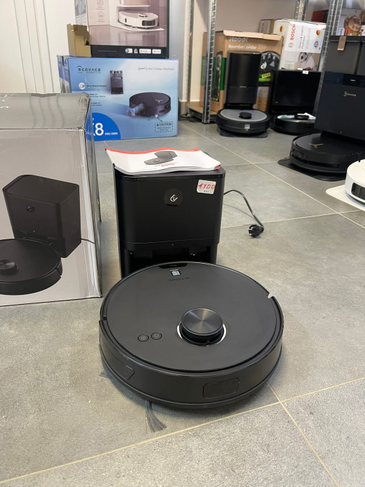 Robot aspirator Ultenic T10 Lite cu funcție de ștergere, robot aspirator cu stație de aspirare, robot aspirator cu navigație LiDAR, putere de aspirare 5000 Pa, autonomie de 180 de minute [2]