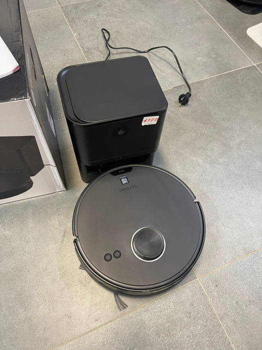 Robot aspirator Ultenic T10 Lite cu funcție de ștergere, robot aspirator cu stație de aspirare, robot aspirator cu navigație LiDAR, putere de aspirare 5000 Pa, autonomie de 180 de minute [3]