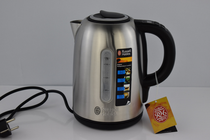 Russell Hobbs Fierbător de apă cu setare a temperaturii, afișaj LCD 60-100°C, 1,7L -FOARTE BUN [7]