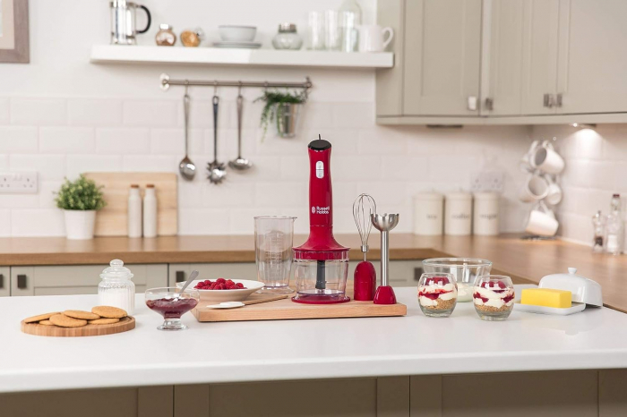 Russell Hobbs mixer vertical 3-in-1 (Model 24700-56) - Desire Roșu - FOARTE BUN [6]