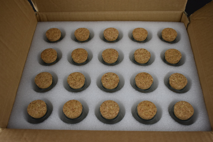 Set 20 Sticle de Sticlă cu Dop de plută, Ideal pentru Condimente și Decor - CA NOU [8]