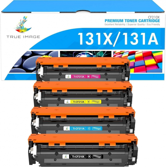 Set 4 Cartușe Toner Compatibile pentru Imprimante HP LaserJet Pro 200 Color MFP M276n, M276nw, M251nw și M251n -CA NOU [1]