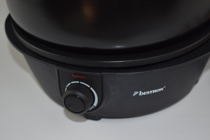 Set fondue Bestron, fondue electric pentru 8 persoane, include 8 furculițe și termostat reglabil, protecție anti-stropire - CA NOU [5]