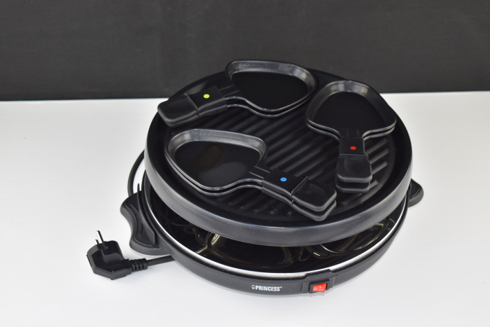 Set raclette și grătar Princess pentru 6 persoane cu acoperire antiaderentă, 800 de wați, - FOARTE BUN [6]