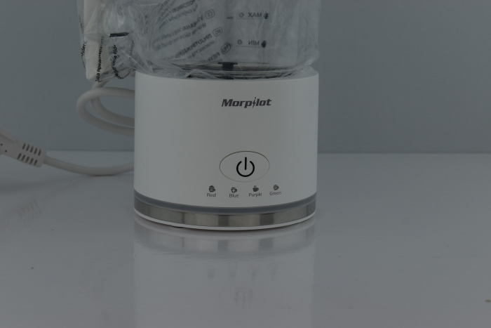 Spumator de lapte electric, 4 în 1 pentru lapte cald și rece, 600W, 500ml, vas de sticlă detașabil, design de latte, sticlă vizuală, oțel inoxidabil rezistent la mașină de spălat vase -CA NOU [8]