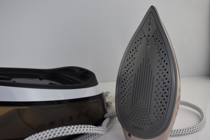 Statie de călcat cu abur, placă ceramică, sistem de curățare, DIGIQUEST - FOARTE BUN [10]