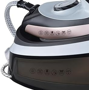 Statie de călcat cu abur, placă ceramică, sistem de curățare, DIGIQUEST - FOARTE BUN [6]