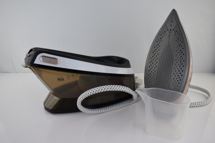 Statie de călcat cu abur, placă ceramică, sistem de curățare, DIGIQUEST - FOARTE BUN [9]