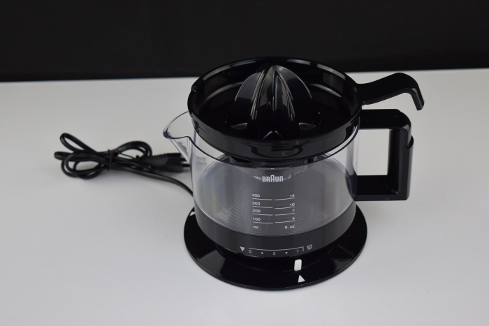 Storcător Electric, Braun TributeCollection CJ3000 BK -  20 W, 350 ml, Cantitate de Pulpă Reglabilă, Potrivit pentru Mașina de Spălat Vase, Negru -CA NOU [5]