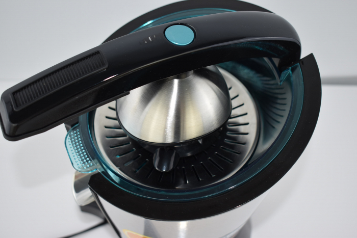 Storcător Electric de Citrice Cecotec EssentialVita Hyden 600 Steel,Două conuri detașabile ,600W [7]