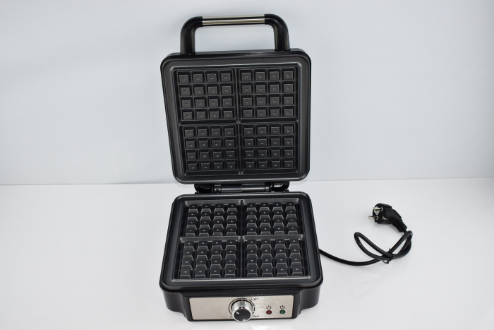 Tiastar Aparat Electric pentru Vafe Belgiene, 4 Vafe, 1200 W, Plăci Antiaderente, Temperatură Reglabilă și Ușor de Curățat - FOARTE BUN [7]