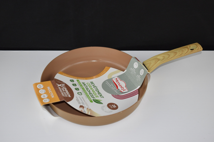 Tigaie MENASTYL 28 cm - Aluminium, Ceramic, Inducție- BUN [2]