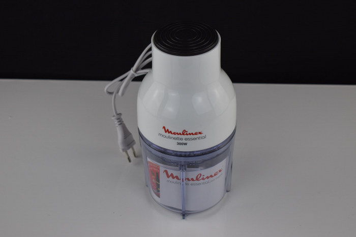 Tocator 3 în 1 Moulinex Moulinette Essential DJ5201 - 300 W, Capacitate 0,4 L, Sistem de Capac cu Presiune [6]