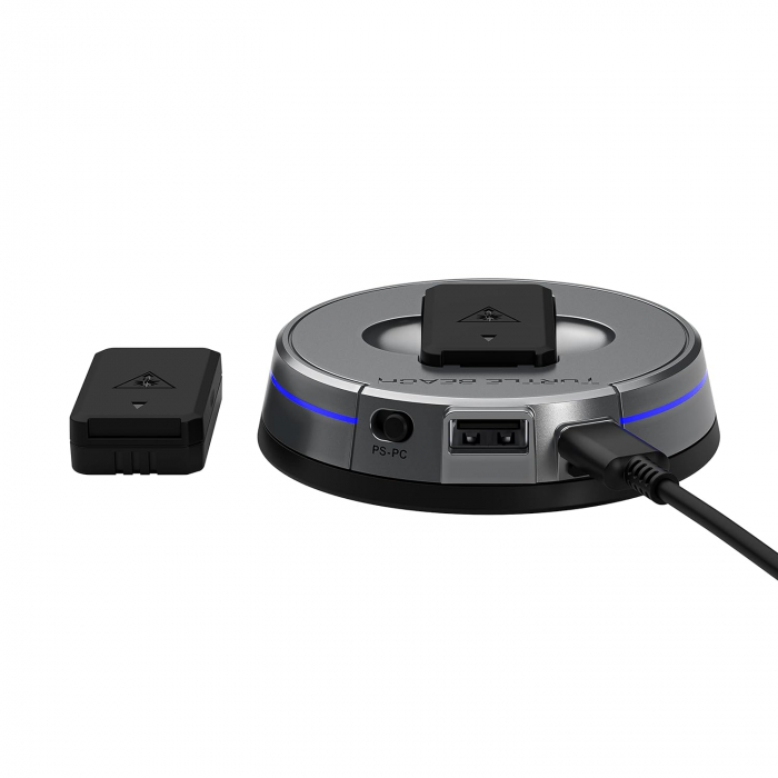 Turtle Beach Stealth Pro – Căști de gaming wireless multi-platformă cu Bluetooth și anulare a zgomotului pentru PS5, PS4, PC, Switch și dispozitive mobile [6]