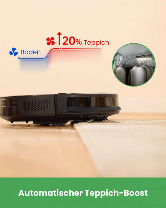 Vactidy Nimble T8 Aspirator robot 2-1 spală & aspiră 4000Pa, 150 Minute de funcționare -FOARTE BUN [3]
