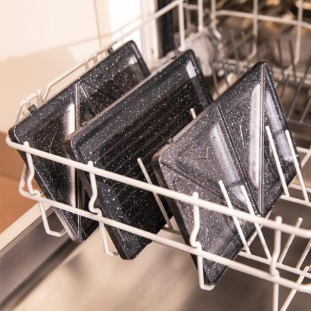 Sandwichmaker Cecotec Rock'nToast 4in1, 1000 W Putere, 4 Plăci Schimbabile - CA NOU [5]