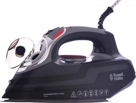 Fier de călcat cu abur Russell Hobbs Power, 3100W, abur 70 g/min, abur suplimentar 210 g/min, 350ml, talpă ceramică, funcție de auto-curățare și pulverizare, anti-calcar, oprire picurare - FOARTE BUN [1]