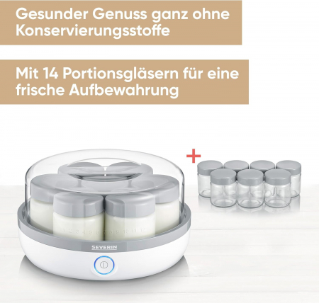 Severin JG 3520 Masina de iaurt 14 borcan - FOARTE BUN [2]