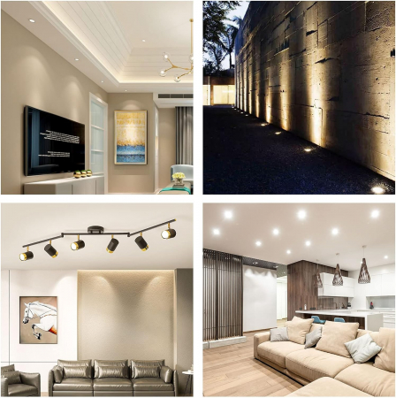 6 becuri LED GU5.3, 5W, 12V MR16, cu 500 de lumeni, culoare neutrală 4000K, non-dimabile -CA NOU [4]