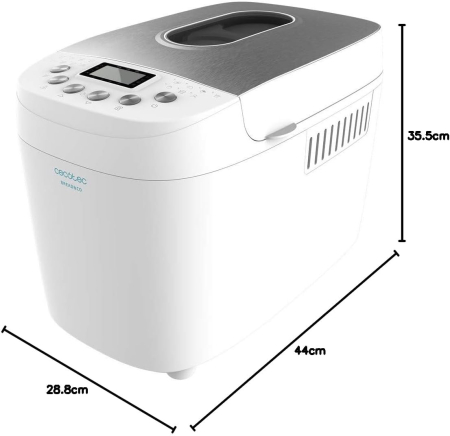 Cecotec Bread&Co 1500 PerfectCook – Mașină de Pâine [6]