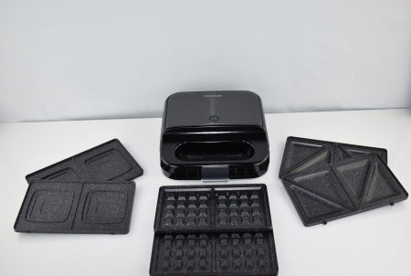 Sandwichmaker Cecotec Rock'nToast 4in1, 1000 W Putere, 4 Plăci Schimbabile - CA NOU [6]