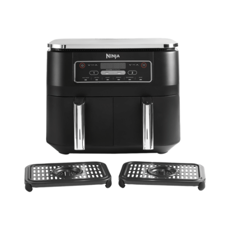 Airfryer Ninja Foodi DualZone AF300, 2400W, 7.6L, 6 Funcții – Gătire Dublă și Rapidă [4]