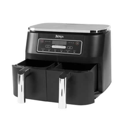 Airfryer Ninja Foodi DualZone AF300, 2400W, 7.6L, 6 Funcții – Gătire Dublă și Rapidă [2]