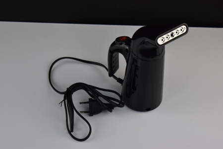 Aparat de călcat cu aburi, OLAYMEY GY1690 perfect pentru călătorii, birou și acasă, negru -CA NOU [4]