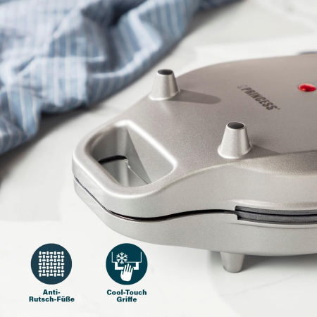 Aparat de facut vafe bubble waffle Princess ,Culoarea Negru - DAUNĂ DE TRANSPORT [2]