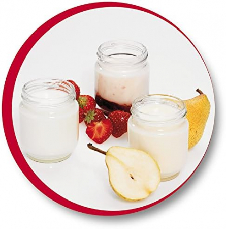 Aparat de preparat iaurt Moulinex YG231E32, 13W, 1,12 litri, 7 compartimente, pahare din sticla -FOARTE BUN [3]