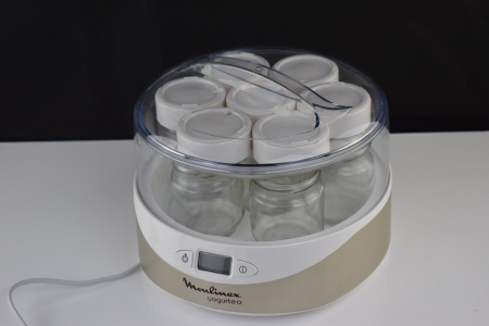 Aparat de preparat iaurt Moulinex YG231E32, 13W, 1,12 litri, 7 compartimente, pahare din sticla -FOARTE BUN [6]