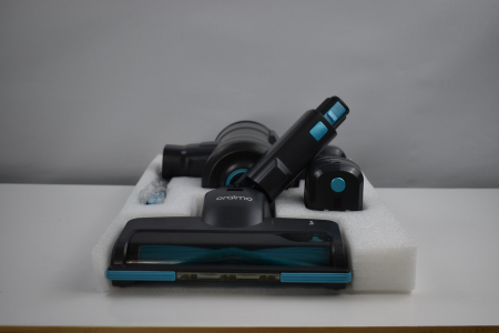 Aspirator fără Fir 6-1 cu Acumulator Detașabil, Lumină LED, Aspirator de Mână pentru Pardoseli Dure, Covor, Plăci de Marmură, Păr de Animale - BUN [12]