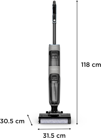 Aspirator vertical fara fir cu spalare Rowenta X-Clean 4 [1]
